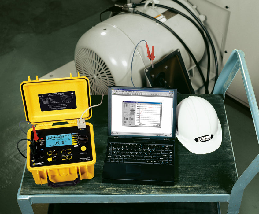 AEMC 5KV MEGOHMMETER 5060 CAT# 2130.21